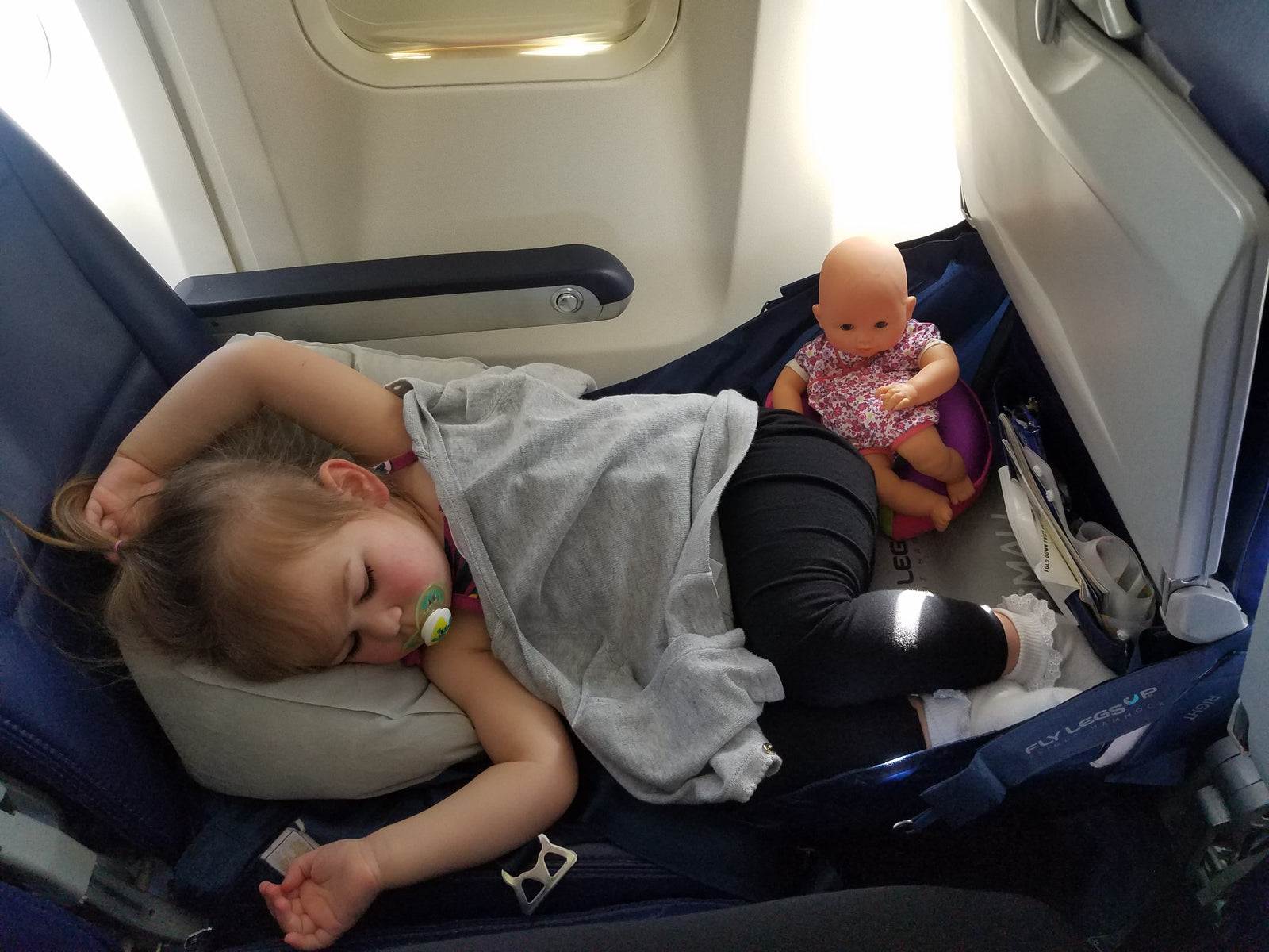 "2 and still loving her Fly LegsUp" - Dani