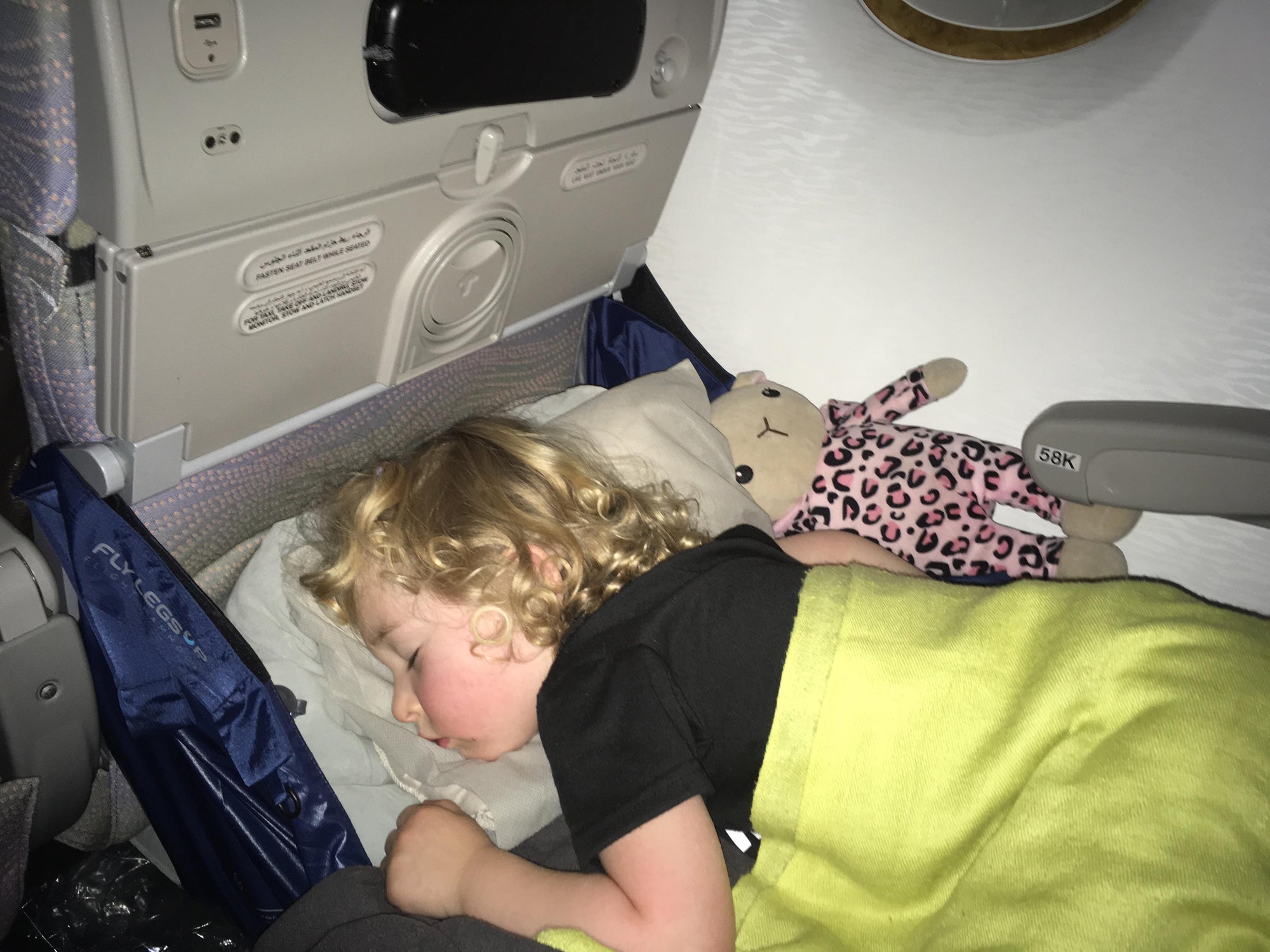 "Won’t sleep in a car...slept on the flights" - Emma, Emirates