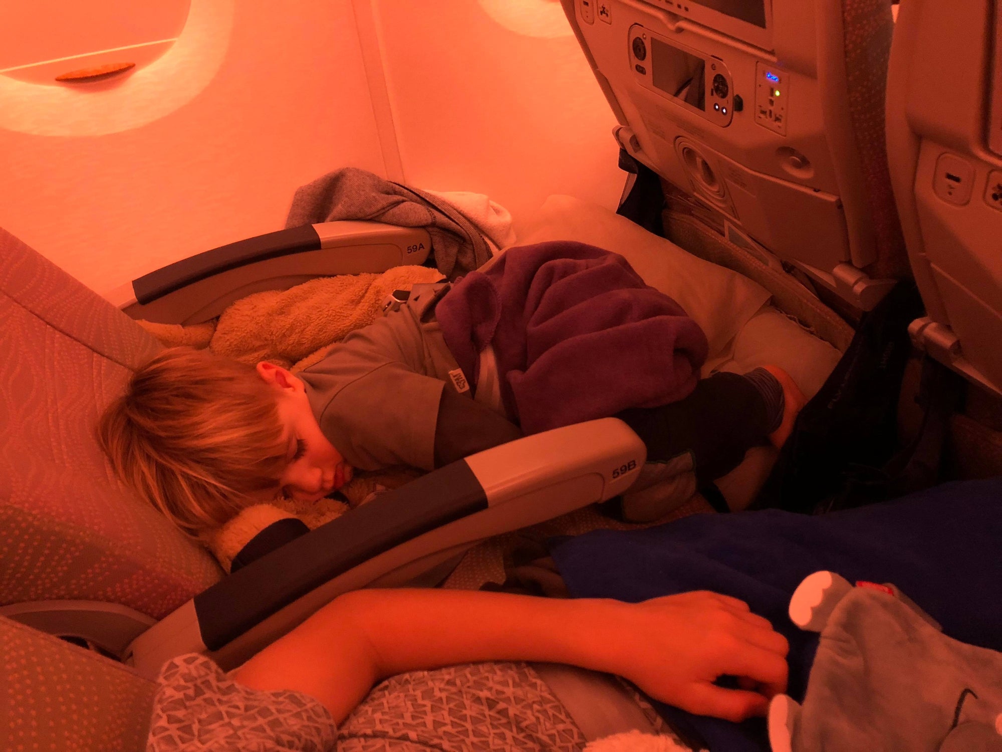 "So good with a sleeping 3 year old" - Lynn, Emirates