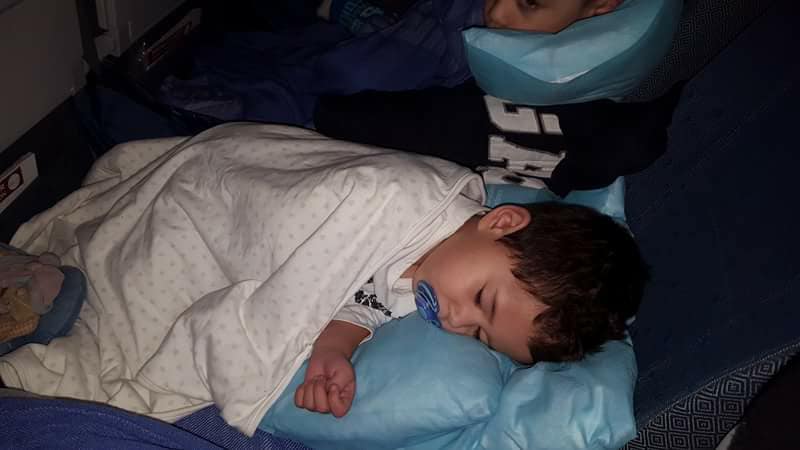 "My 2 boys slept nearly the whole flight" - Maria, Philippine Airlines