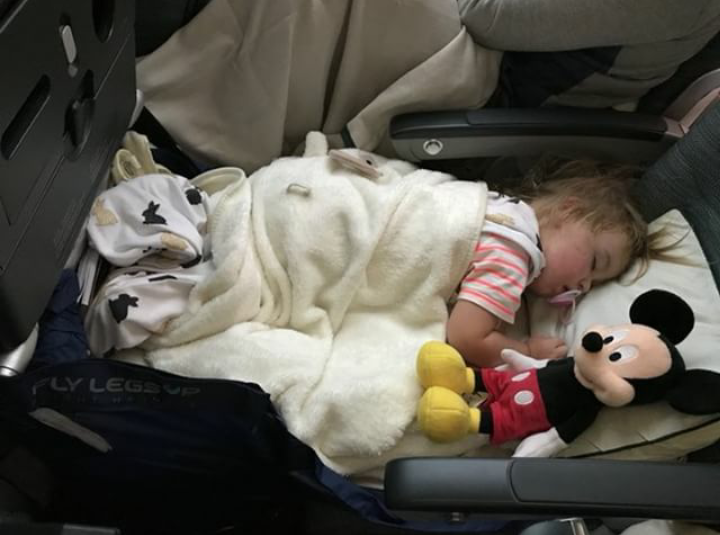 "Slept 8 out of 8.5 hours" - Shannon, Cathay Pacific