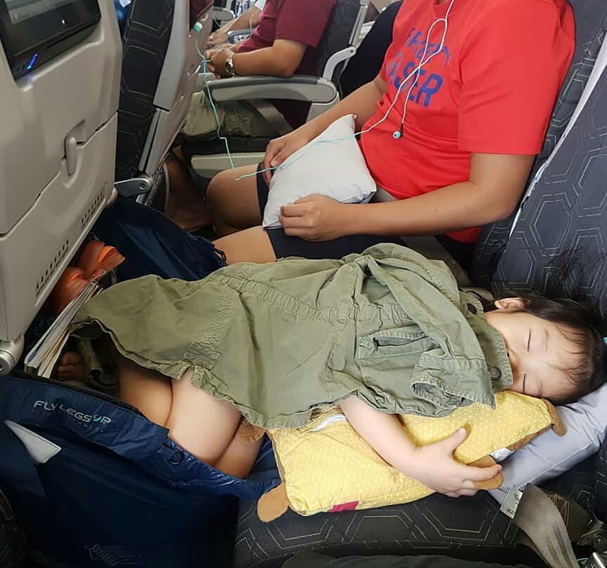 "I get to enjoy a movie and inflight meal in peace!" - @ayt89