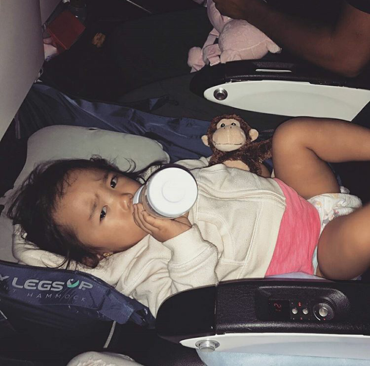 "Economy felt like first-class for Dylann!" - @deelynn18