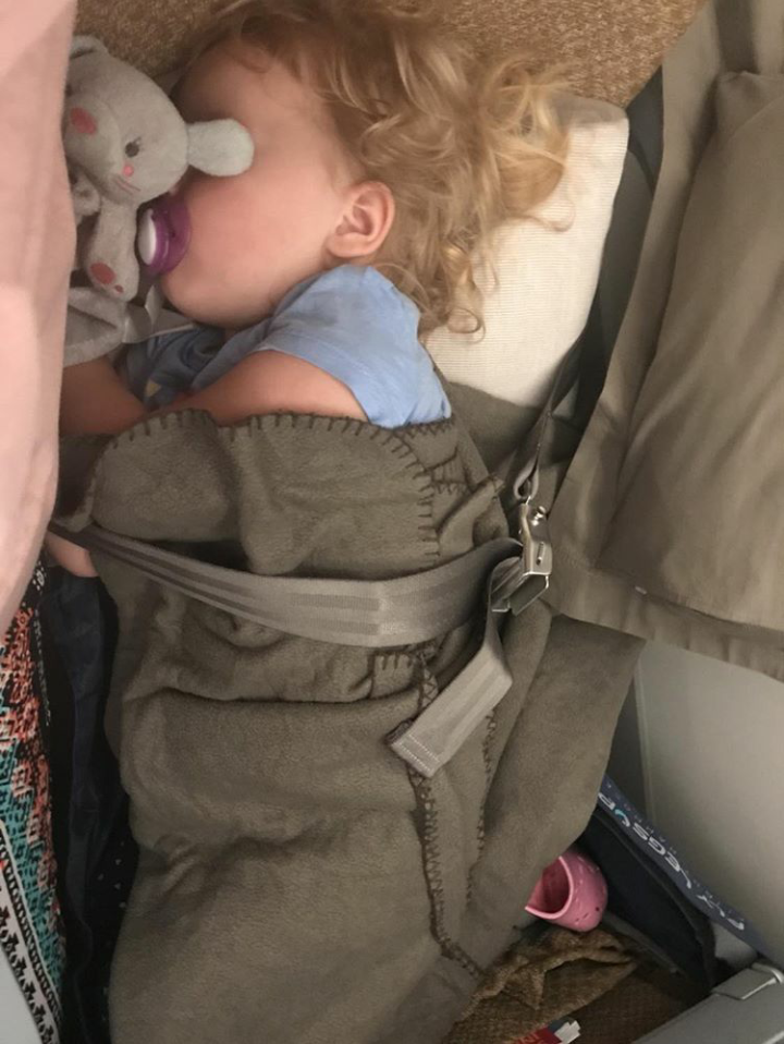 "Lucy slept 8.5 hours" - Karen, Singapore Airlines