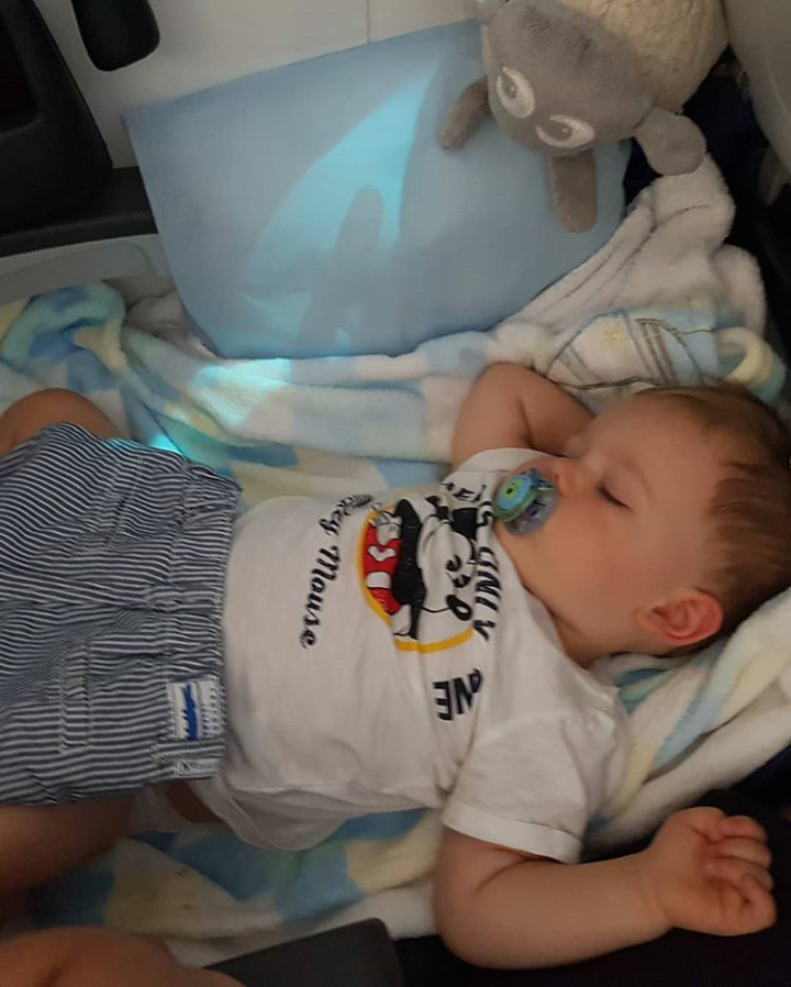 "What an angel!! 9 hour flight and he didn't cry once!" - Laura, TUI