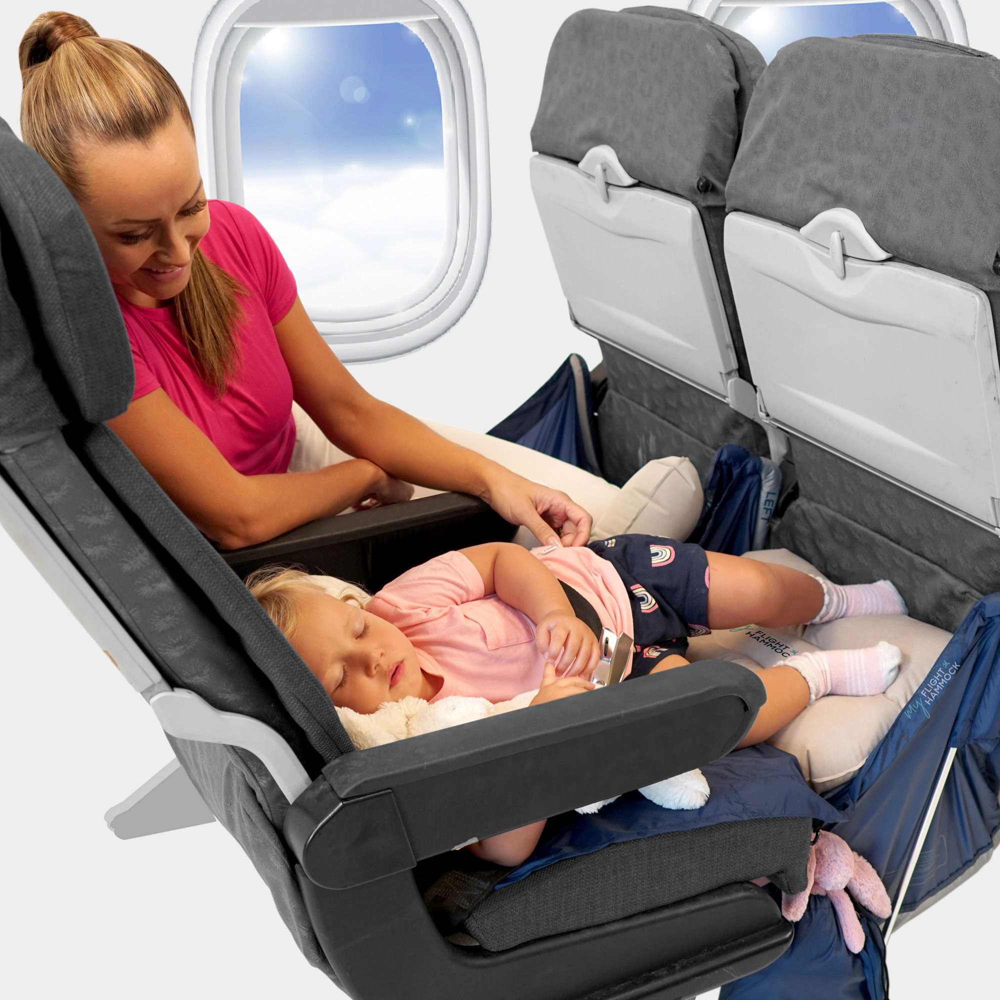  UNARK Airplane Footrest for Kids,Airplane Travel Accessories  for Kids,Travel Foot Rest for Airplane Flights,Footrest Airplane  Portable,Toddler Airplane Seat Extender for Kids,Airplane Foot Hammock :  Office Products