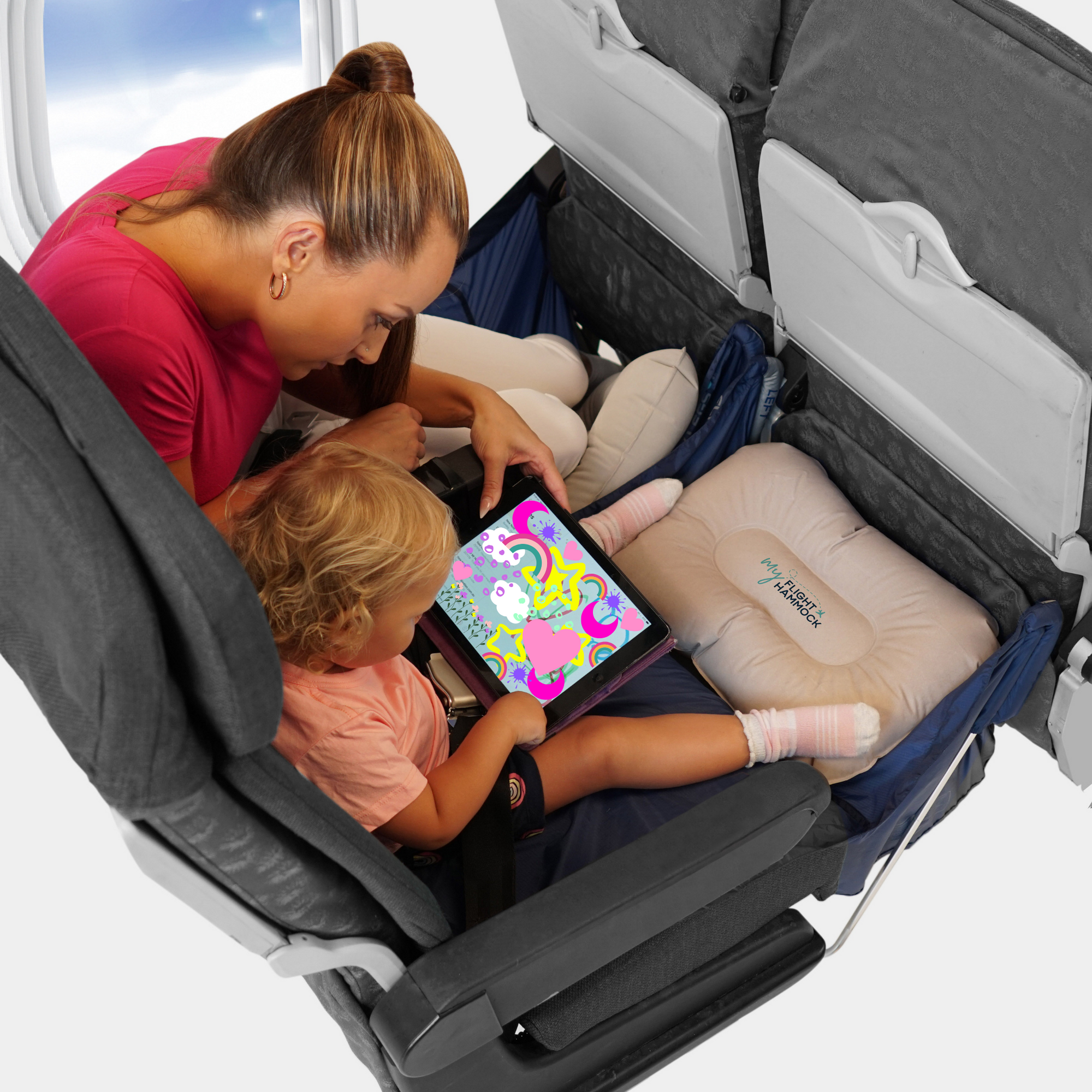  Toddler Airplane Travel Bed, Portable Non-Slip Foldable Toddler  Airplane Footrest, Toddler Airplane Seat Extender, Toddler Airplane  Hammock, Baby Flight Sleep Travel Essentials (Black) : Baby
